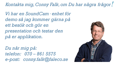 kontakt Akustisk kamera